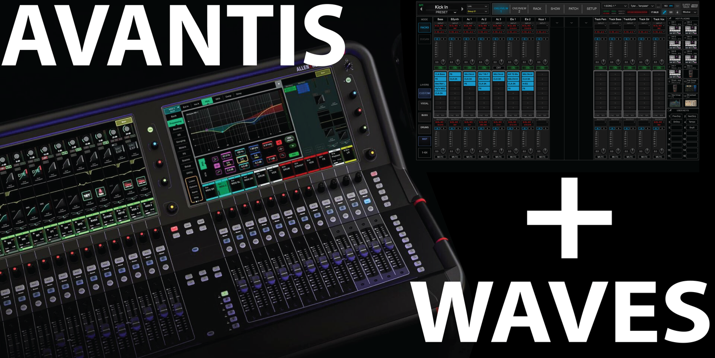 Avantis / Waves Worship Broadcast Template